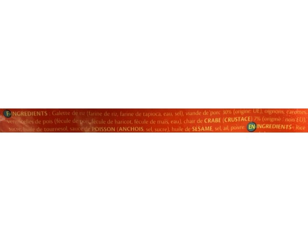 PATE IMPERIAL AU PORC ET CRABE 22 P. ****