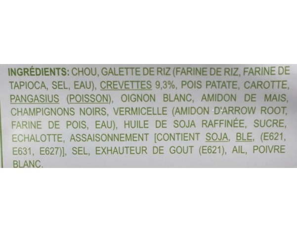 PATE IMPERIAL AUX CREVETTES 30 P. ****