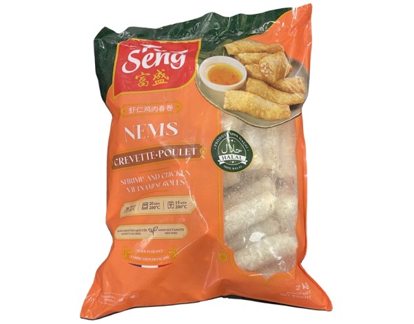 PATE IMPERIAL AUX CREVETTES ET POULET HALAL 50 P. ****