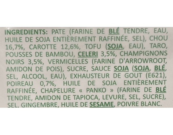 PATE IMPERIAL VEGETARIEN 20 P. ****