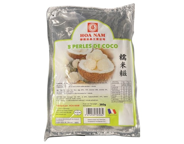 PERLE DE COCO CREME D’OEUF 8 P. ****
