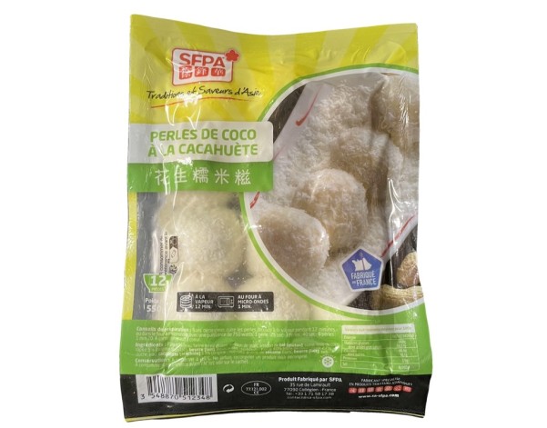 PERLE DE COCO CREME DE CACAHUETE 12 P. ****