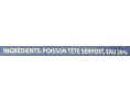 POISSON TETE DE SERPENT (A LA PESEE) ****