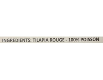 POISSON TILAPIA ROUGE VIDE ECAILLE 600/800 (A LA PESEE) ****
