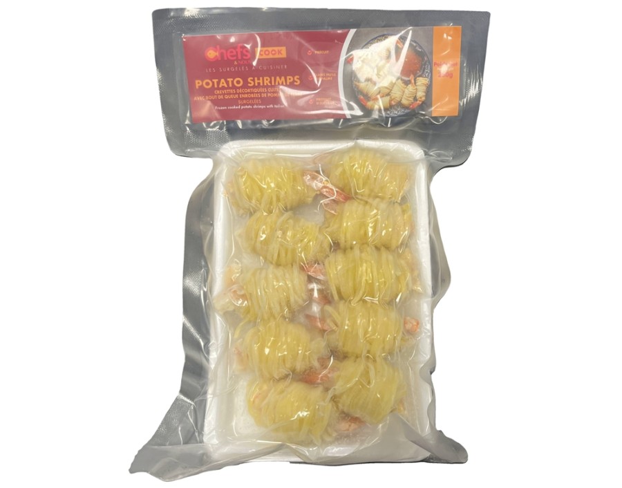 ROULEAUX AUX CREVETTES ET POMME DE TERRE 10 P. ****