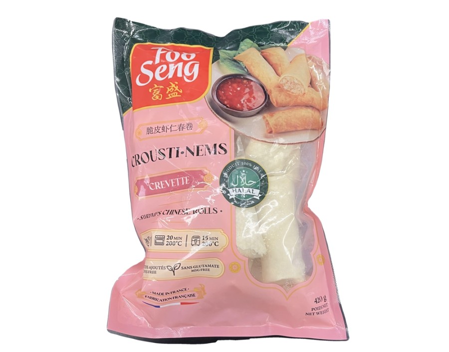 ROULEAUX AUX CREVETTES HALAL 14 P. ****
