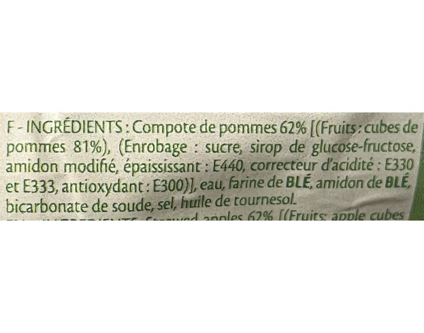 SAMOUSSAS A LA POMME 6 P. ****