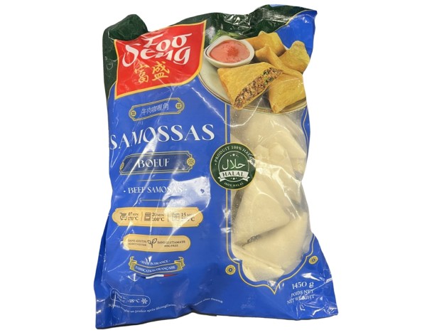 SAMOUSSAS AU BOEUF HALAL 50 P. ****
