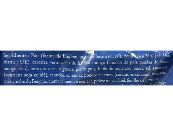 SAMOUSSAS AU BOEUF HALAL 50 P. ****