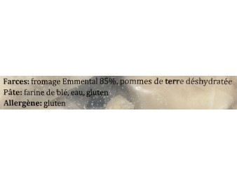 SAMOUSSAS AU FROMAGE 20 P. ****