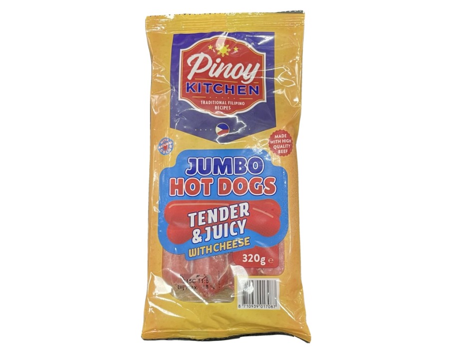 SAUCISSE A HOT DOG AU FROMAGE (TENDER & JUICY) ****