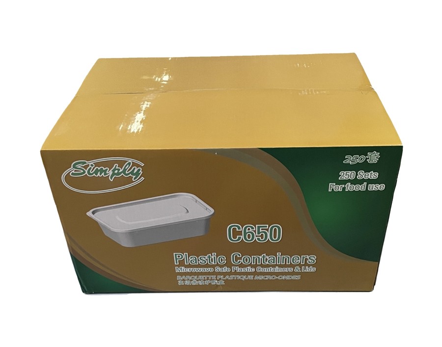 BARQUETTE PLASTIQUE 175 X 120 MM 0.65 L. 250 P.
