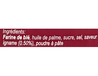 BISCUIT A L’IGNAME