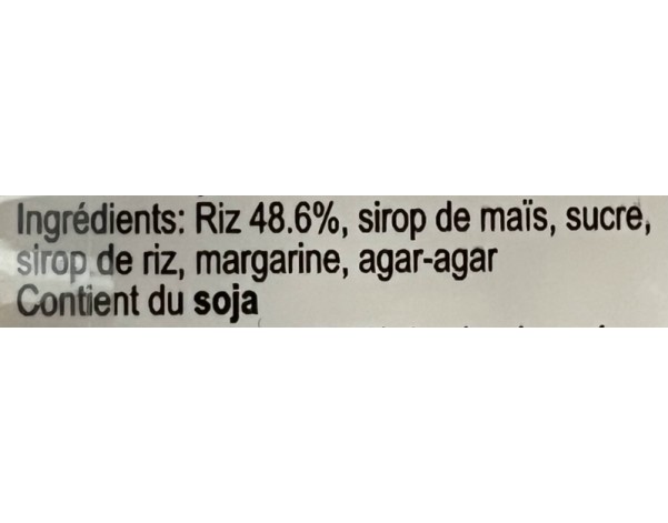 BISCUIT AU RIZ