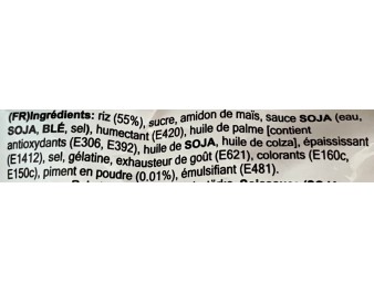 BISCUIT AU RIZ EPICE