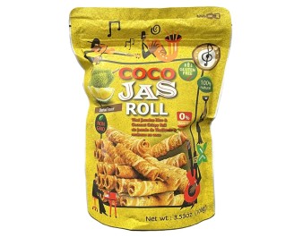 BISCUIT ROULE AU RIZ ET A LA NOIX DE COCO DURIAN