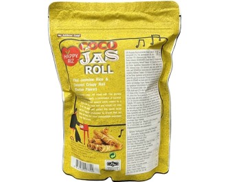 BISCUIT ROULE AU RIZ ET A LA NOIX DE COCO DURIAN