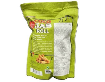 BISCUIT ROULE AU RIZ ET A LA NOIX DE COCO PANDAN
