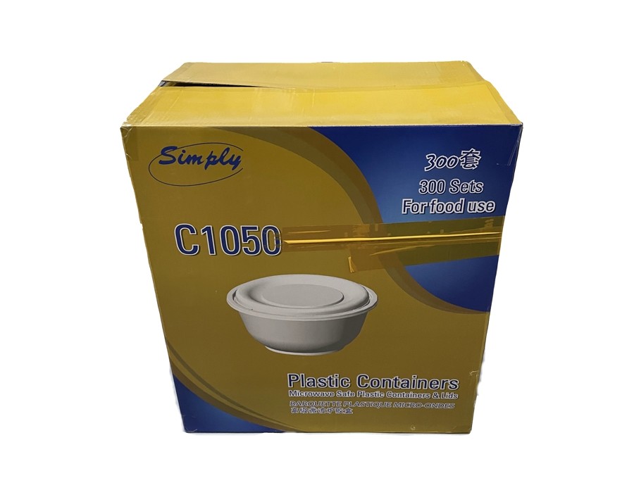 BOL EN PLASTIQUE 175 X 85 MM  1050 ML 300 P.