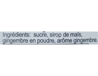 BONBON AU GINGEMBRE