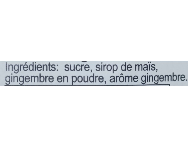 BONBON AU GINGEMBRE