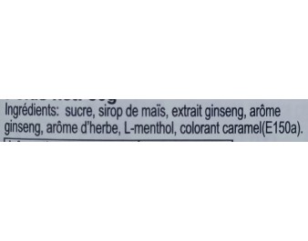 BONBON AU GINSENG