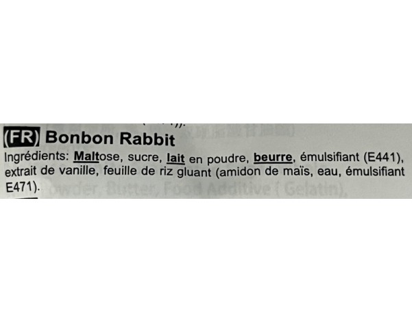 BONBON AU LAIT