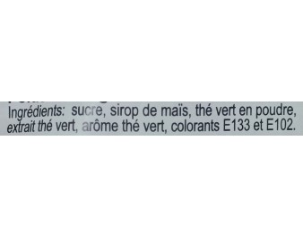 BONBON AU THE VERT