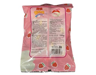 BONBON MARSHMALLOW FRAISE