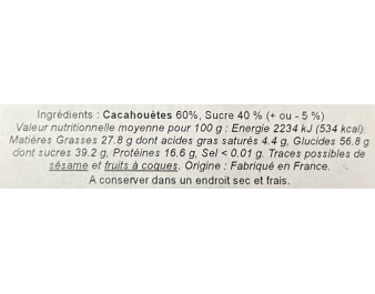 CACAHUETES JUMBO SUCREES