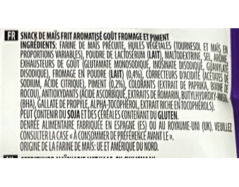CHIPS AU MAIS FROMAGE VOLCANO