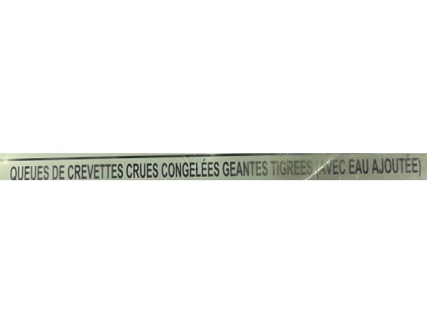 QUEUE DE CREVETTE 16/20  ****