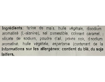 CHIPS AU MAIS GOUT BOEUF