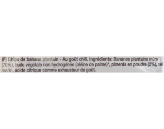 CHIPS DE BANANE PLANTAIN PIMENTEE
