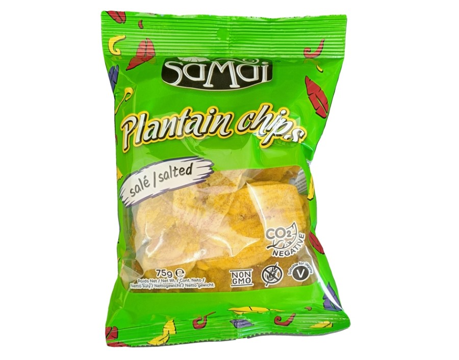 CHIPS DE BANANE PLANTAIN SALEE
