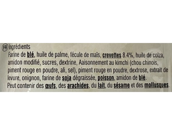 CHIPS DE CREVETTES PIMENTEE