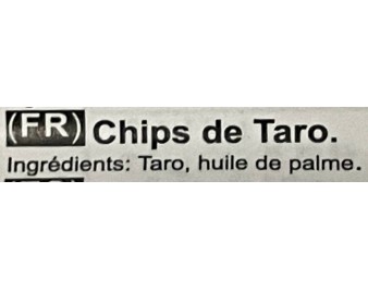 CHIPS DE TARO