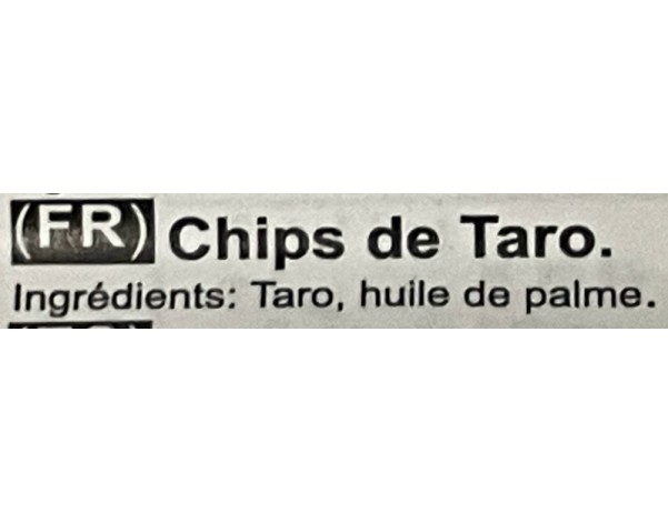 CHIPS DE TARO