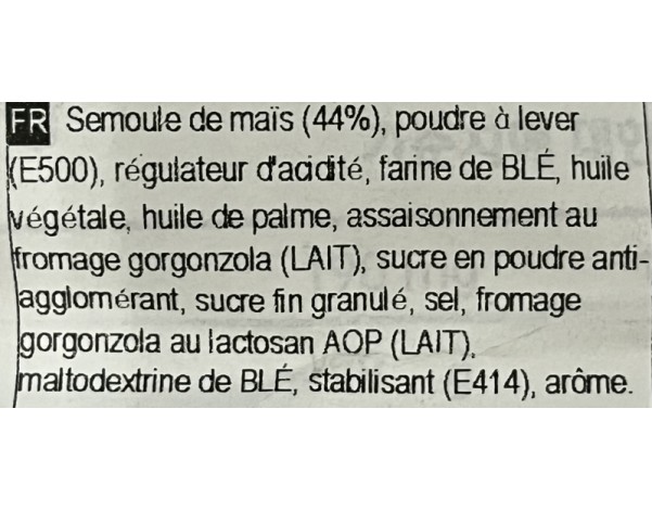 CHIPS MAIS MONSTRE AU FROMAGE