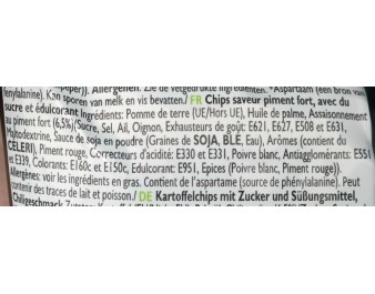 CHIPS PIMENTE KARA MUCHO ONDULE