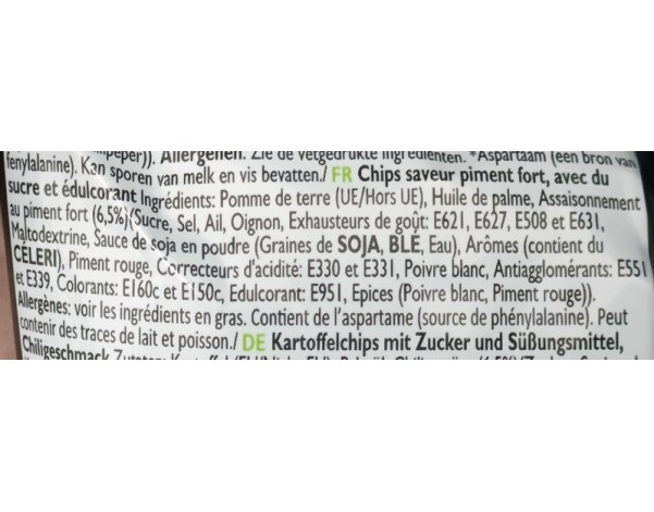 CHIPS PIMENTE KARA MUCHO ONDULE