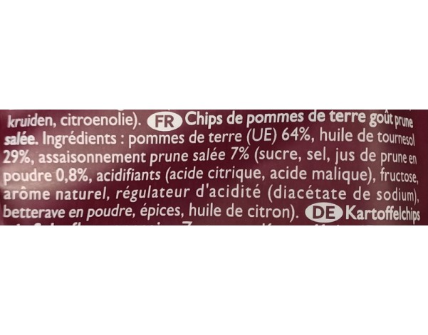 CHIPS PRUNE