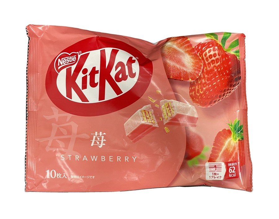 CHOCOLAT KIT KAT A LA FRAISE MINI 10 P.
