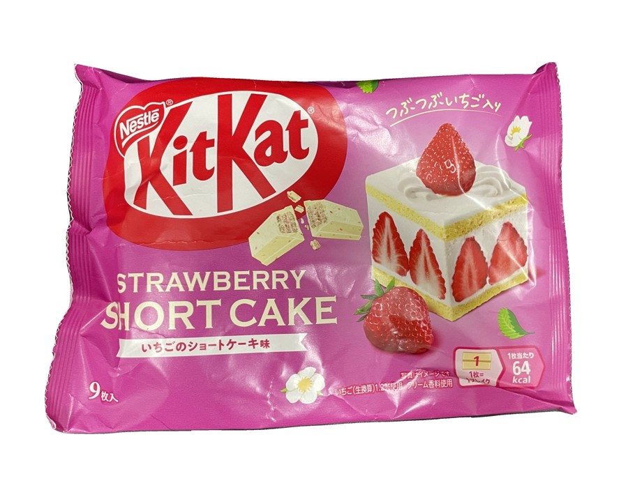 CHOCOLAT KIT KAT SAVEUR GATEAU A LA FRAISE