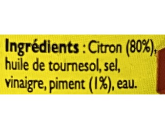CONFIT DE CITRON