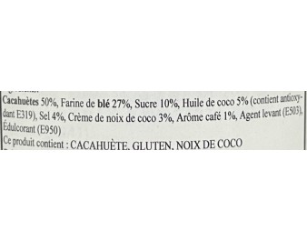 CROQUETTES DE CACAHUETES AU CAFE