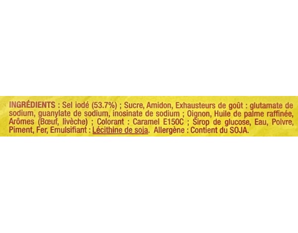 CUBE BOUILLON NATURE 60 P.