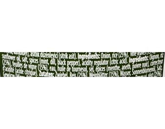FEUILLE DE VIGNE FARCIE