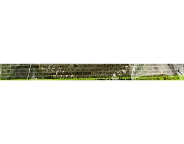 GATEAU BAUMKUCHEN AU THE VERT