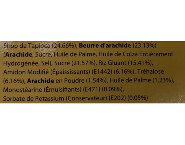 GATEAU MOCHI AROME CACAHUETE